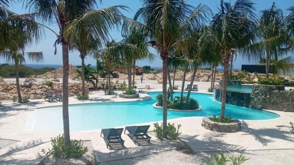 Blue Bay Penthouse Reef 5, Beach Golf Pool Dive With Ocean View Dorp Dorp Sint Michiel Eksteriør bilde