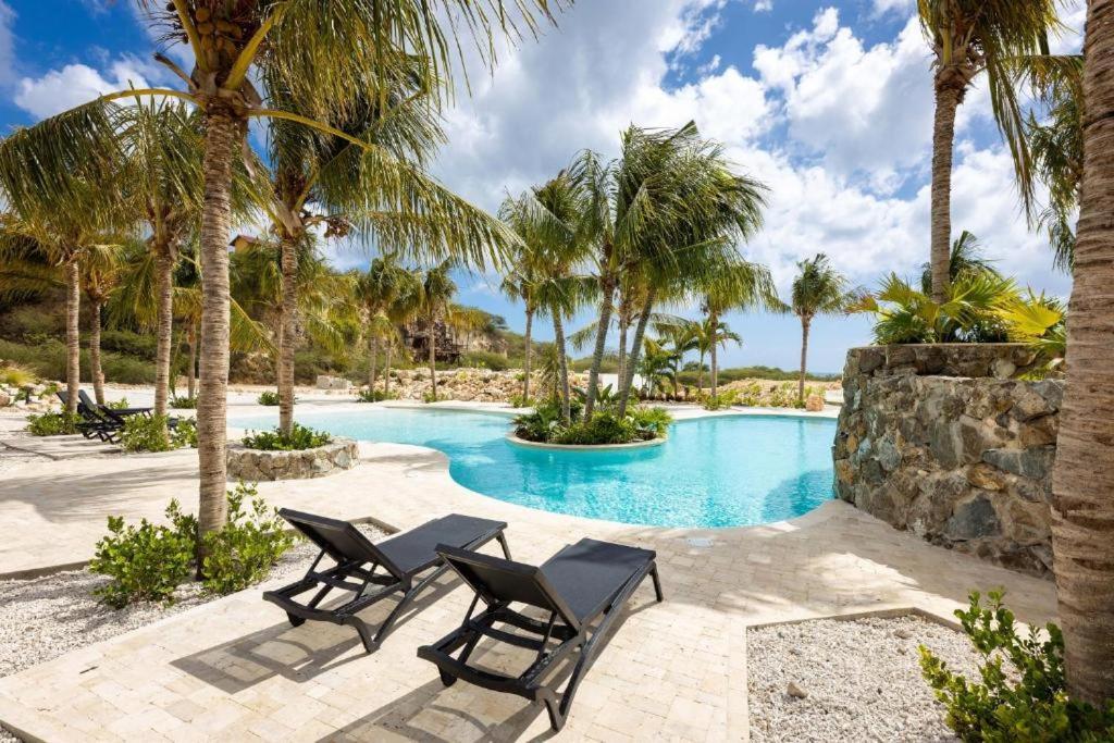 Blue Bay Penthouse Reef 5, Beach Golf Pool Dive With Ocean View Dorp Dorp Sint Michiel Eksteriør bilde