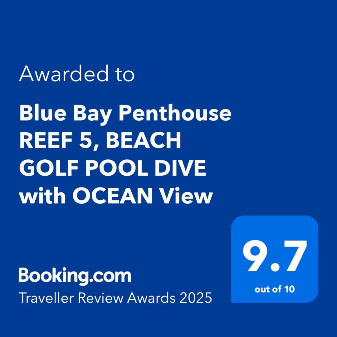 Blue Bay Penthouse Reef 5, Beach Golf Pool Dive With Ocean View Dorp Dorp Sint Michiel Eksteriør bilde